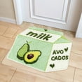 thumbnail image 6 of Absorbent Fruit Bath Mat - Non- Microfiber Shower Rug for Bathroom - Cute Cartoon Design Laundry Friendly Carpet for Home, 6 of 7