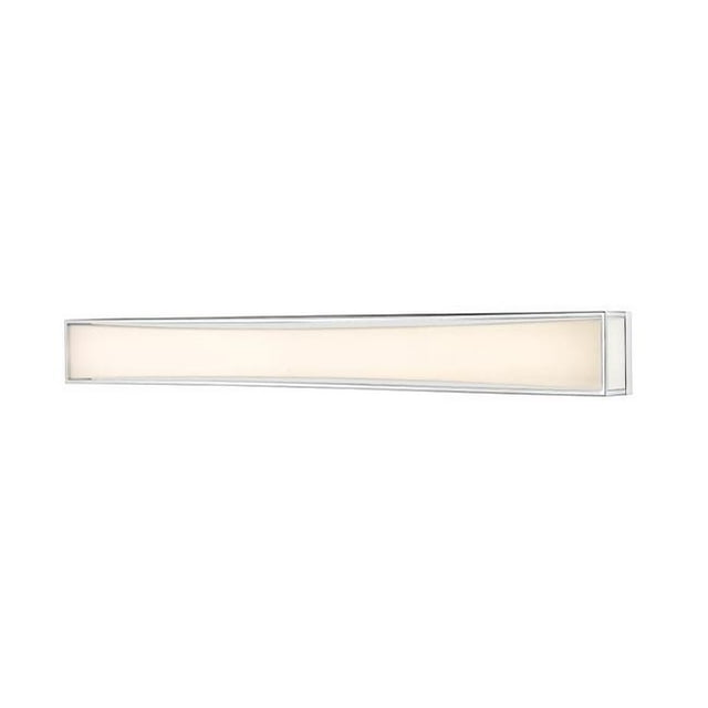 Z Lite 1933-46CH-LED 46 in. Aaden LED Chrome Lampe de Toilette