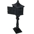 thumbnail image 3 of Cast Aluminum Mail Box,Postal Box , Mailbox Color Black, 3 of 6