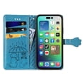 thumbnail image 4 of Funda Cartera FOXDOCK para iPhone 14 Plus , Flip PU con Relieve de Gatos y Perros, Tarjetero y Soporte, 4 of 6