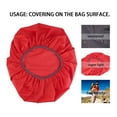 thumbnail image 3 of Imperméable Voyage Camping Sac à Dos Poussière Pluie Couverture 30-40L Sac Couverture Rouge, 3 of 7
