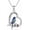 Blue Jay Necklace, variant on Peacock/Cardinal/Blue Jay/Owl/Hummingbird/Phoenix/Flamingo Necklace 925 Sterling Silver Cute Animal Pendant Necklace Birthday Valentine's Day Gift for Women