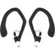 thumbnail image 1 of Ear Hooks for Apple AirPods 1, 2, 3, Pro and Pro 2,Unique Left & Right Hook,Comfortable wear, Black., 1 of 5