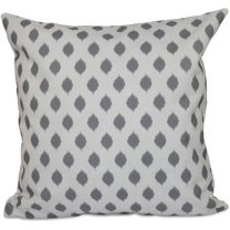 Simply Daisy Cop-IKAT Geometric Print Outdoor Pillow