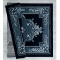 thumbnail image 2 of Designer Home Swan Area Rug 2050 10564 Fallon Navy Bulbs Medallion 7' 10 x 7' 10" Round, 2 of 2