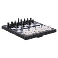 thumbnail image 4 of 1set Mini International Chess Folding Magnetic Plastic Chessboard Board Game Portable Kid Toy Portable, 4 of 4