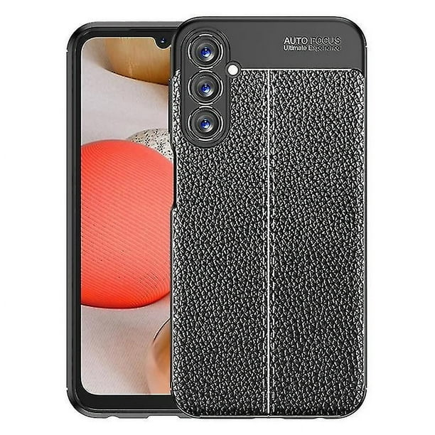 Funda de TPU a prueba de golpes con textura de lichi para Samsung Galaxy A25 5g