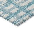 thumbnail image 4 of Addison Rugs Chantille Indoor/Outdoor Transitional Stripes Teal Washable Rectangle Rug, 2'6" x 3'10", 4 of 6