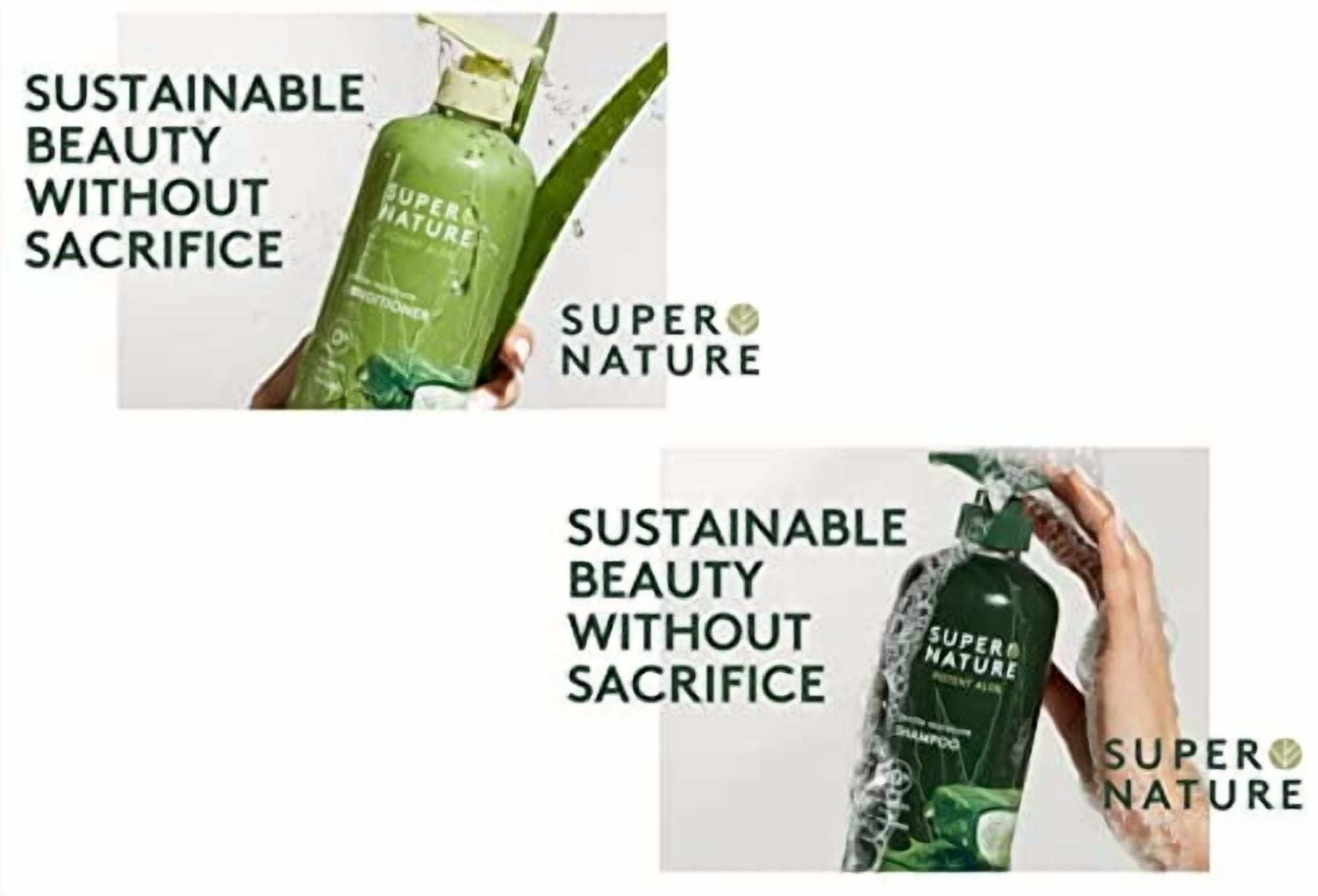 Super Nature Potent Aloe Gentle Moisture Shampoo and Conditioner