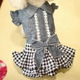 thumbnail image 3 of Novobey Pet Cowboy Clothes For Dog Girls, Small Medium Dog Bubble Bowknot Skirt, 3 of 8