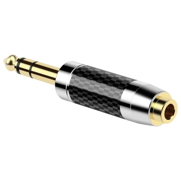 6.35mm to 2.5 3.5 4.4mm Jack Stereo Audio Headphone Adapter, Gold Plated Connector Converter for Microphone and Headphones