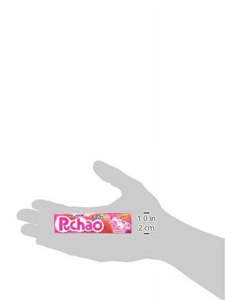 UHA Mikakuto  1.76 oz Puchao Strawberry Candy, Pack of 10