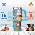 thumbnail image 4 of Gift for Dog Lovers Cute Dog Tumbler for Women - 40oz Dog Tumblers with Handle Straw and Lid Tumbler Cup Travel Coffee Mug, 4 of 7