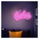 thumbnail image 2 of Letrero De Neón Lashes Con Luz LED Regulable Por USB Para Salón De Belleza, Spa, Peluquería, Dormitorio, Decoración De Pared, 40.6cmx28cm, 2 of 6