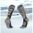 thumbnail image 2 of Rechargeable Heated Socks for Men Women,Washable,Battery Heated Socks 3 Heating Levels for Camping,Hiking,Hunting,Skiing,Walking,Fishing,Winter Sports Outdoors Foot Leg Warmers, 2 of 6