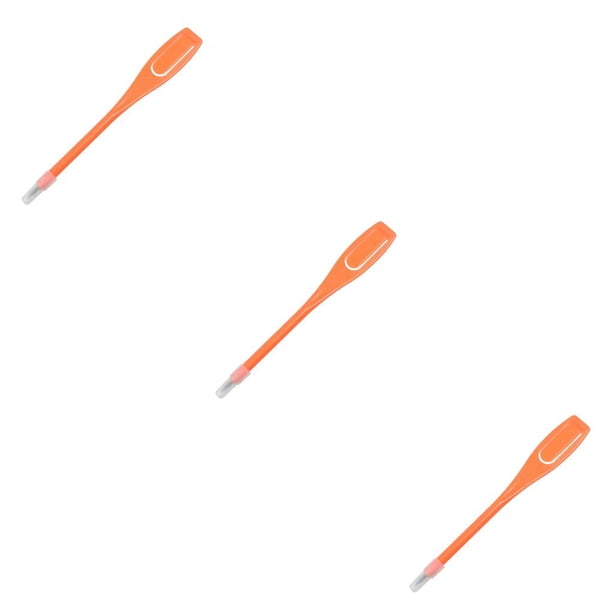 Advancent Paquete de 50 bolígrafos de plástico para puntuación de Golf, marcador de puntuación, conjunto de lápices de grabación, Naranja 3piezas