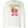 thumbnail image 3 of Inktastic Christmas Cousin Elf Long Sleeve T-Shirt, 3 of 5