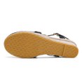 thumbnail image 4 of Women Espadrilles Wedge Sandals Closed Pointed Toe Casual Walking Sandal Ladies Slingback Ankle Strap Low Heel Shoes Black 8.5, 4 of 7