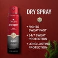 thumbnail image 4 of Old Spice Dry Spray, Men's Antiperspirant Deodorant Spray, Swagger, 4.3oz, 4 of 17