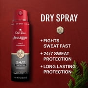 Old Spice Dry Spray, Mens Antiperspirant Deodorant Spray, Swagger, 4.3oz