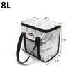 26L/16L/8L Insulated Food Delivery Bag Uber Eats and DoorDash Bags for Hot and Cold Food