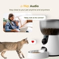 thumbnail image 4 of Comedero automático para gatos ARENTI con cámara 4L WiFi App Control, 4 of 9