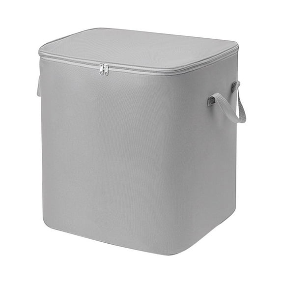 Hovmgk Storage Bag, Quilt Pouch, Cloth Dustproof Large-Capacity for Clothes & Moving, Home Storage & Organizing Accessories, Transparent Tidy Storage, Perfect for Homeowners, Gray