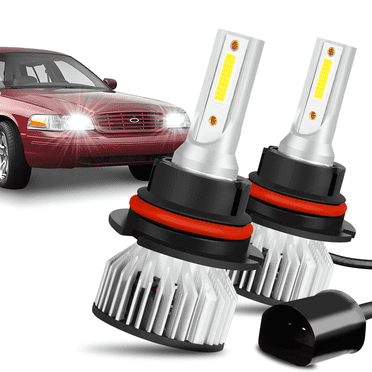 For Ford Crown Victoria 1999-2011 Led Headlights Bulb High Low Beam,9007 HB5,Cool White