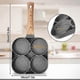 thumbnail image 2 of Egg Pan, Non-Stick Pancake Pan Egg Pan with 4 Hole Fried Egg Pancake Maker, 2 of 5