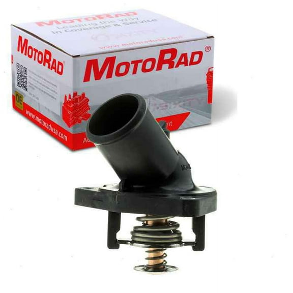 MotoRad Coolant Thermostat Housing Assembly compatible with Toyota Tundra 2007-2018