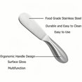 thumbnail image 5 of Bxaolu 2-Piece Spreader Knife Set, Stainless Steel for Cheese Butter Jam, Dishwasher Safe Kitchen & Serving Utensils, Gift for Wedding Housewarming Christmas, 5 of 9