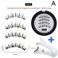 thumbnail image 2 of Professional Magnetic False Eyelashes Kit with Eyelash Curler - Reusable Soft Magnetic Fake Lashes for Stage & Daily Wear, 2 of 6