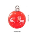 thumbnail image 4 of Navidad Inflable PVC 40 Cm Adornos Navideños Navideña (A), 4 of 9