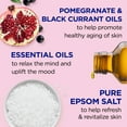 thumbnail image 3 of Dr Teal's Body Wash with Pure Epsom Salt, Pomegranate Oil & Black Currant, 24 fl oz, 3 of 9