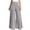 Z-Grey705, variant on JIAYUE Women's Pants Floor-Length High Waist Wide Leg Trousers Pure Color Lightweight Flowy For Everyday Comfort Casual Bottoms For Women