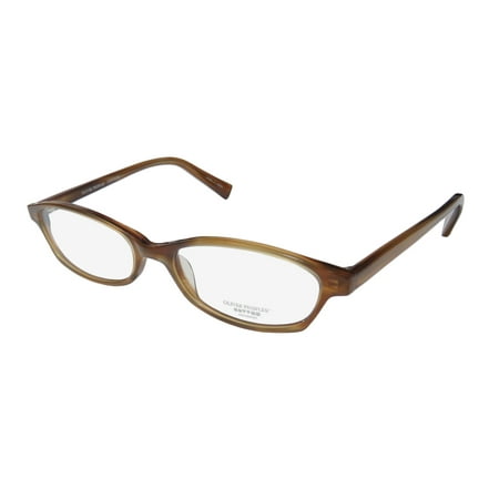 New Oliver Peoples Raquel Womens/Ladies Cat Eye Full-Rim Brown Must Have Light Style Frame Demo Lenses 51-16-135 Eyeglasses/Glasses