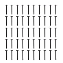 Raindrops 100pcs Pc Case Fan Screw Fan Radiator Long Screws Efficient Cooling Case Long Bolt Metal Long Bolt For Computer Fan Mounting