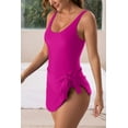 thumbnail image 5 of ZANKLEY One Piece Swimdress Swimsuits for Women Tummy Control Swim Dresses Skirt Bathing Suit, 5 of 13
