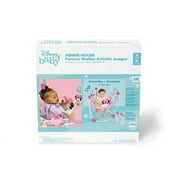 Disney Baby Minnie Mouse Forever Besties Infant Activity Center Jumper, Pink, Unisex, Infants Ages 6 Months to 1 Year