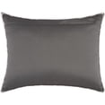 thumbnail image 2 of Nourison Luminecence Diagonal Chevron Pewter Throw Pillow, 2 of 2