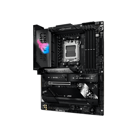 ASUS - ROG STRIX X870E-E GAMING WIFI (Socket AM5) AMD X870 ATX DDR5 Wi-Fi 7 Motherboard - Black