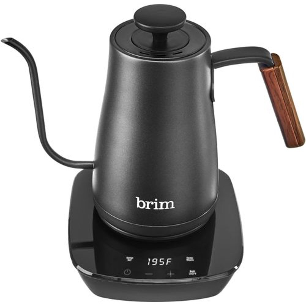 Brim 0.8L Electric Kettle Matte Black Stainless Steel