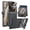 Black, variant on Vizvera for Motorola Razr 2026/Razr 2025 Ultra Phone Case,with Kickstand & Ultra Thin PU Leather Matte PC Shockproof Case-Blue