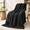Arched Black-60" x 80" 15lbs, variant on Arched Light Purple 60" x 80" 15lbs Sherpa Fleece Weighted Blanket for Adults