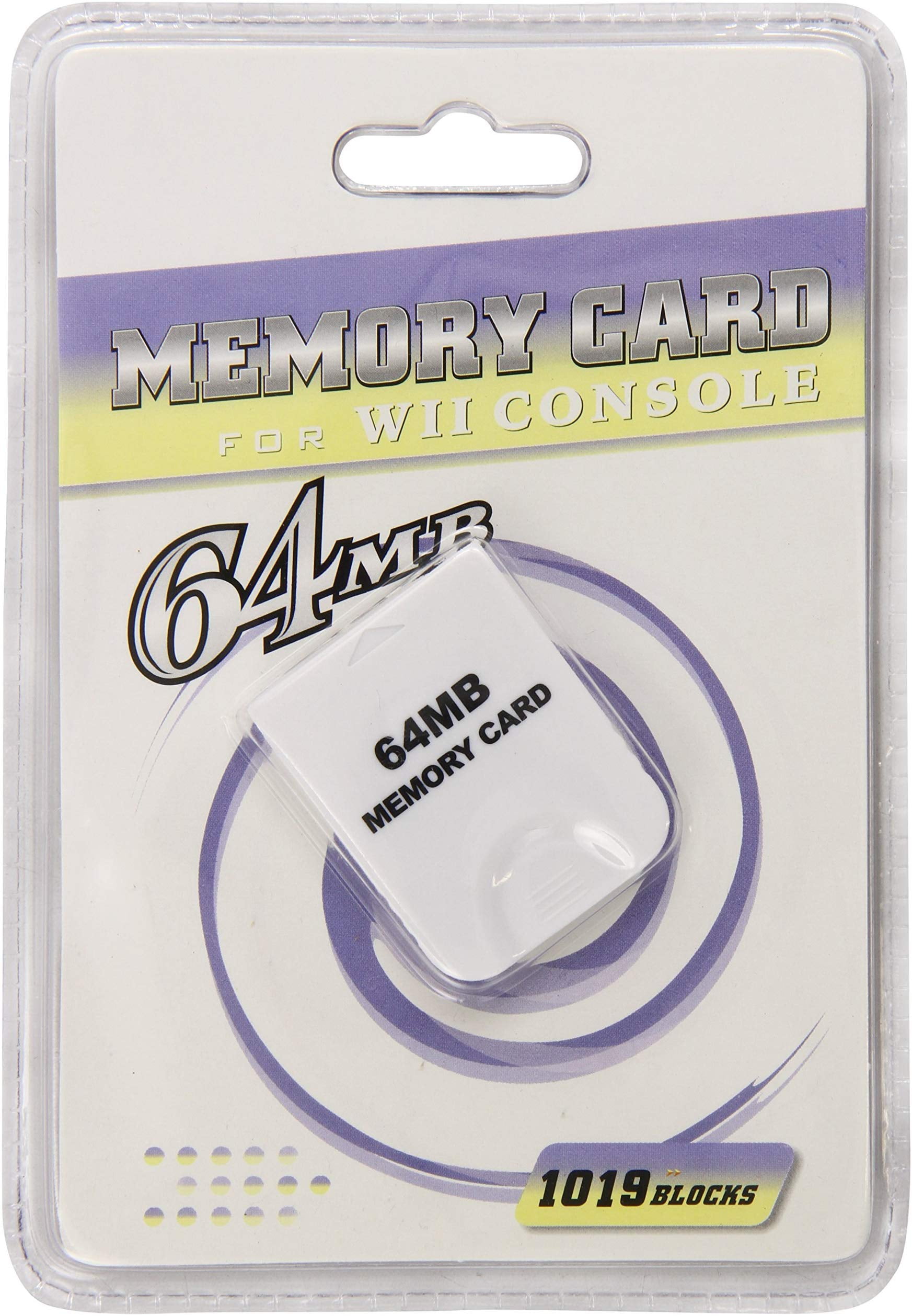 New 64MB Memory Card for Nintendo Gamecube / Wii (Refurbished