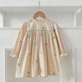 thumbnail image 1 of Spring Autumn Baby Clothes Infant Girls Floral Embroidered Bodysuit Children's Long Sleeve Princess Dress Korean Sisters Dress, 1 of 6