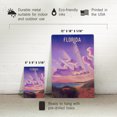 thumbnail image 5 of Florida, Beach Sunset, Lithograph (12x18 Aluminum Art, Indoor Outdoor Metal Sign Decor), 5 of 5