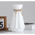 thumbnail image 4 of Lightweighted Flower Vases Flower Holder With Ceramic Look Designing Flower Bottle For Weddings And Parties White, 4 of 4