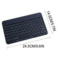 thumbnail image 3 of Bluetooth Keyboard under $5!Xqxayjr Wireless Bluetooth Keyboard,Portable Retro Keyboard,Compact Computer Keyboard,Multi-Device Keyboard,Slim Profile Keyboard,Typewriter Style Keyboard,Mobile Keyboard, 3 of 4
