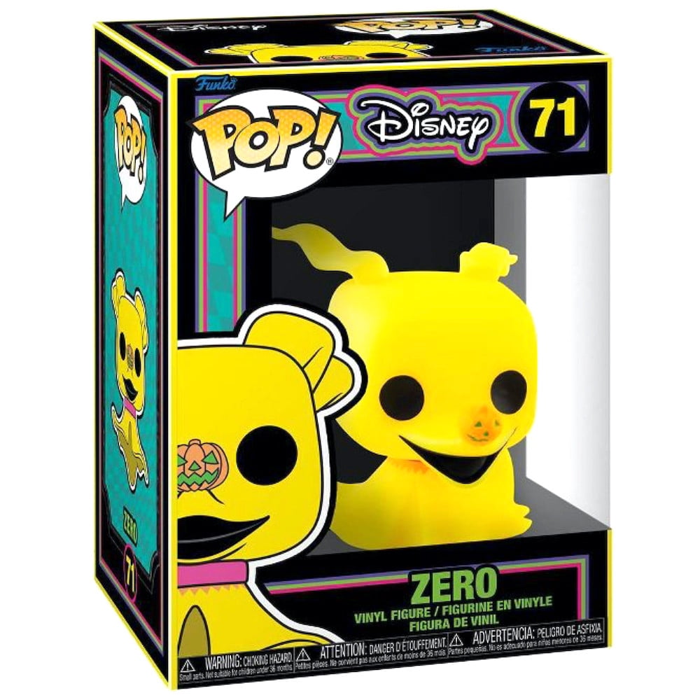 Funko Pop! Disney: The Nightmare Before Christmas Blacklight - Zero Vinyl Figure